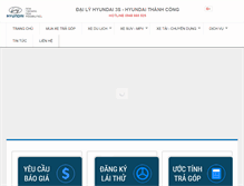 Tablet Screenshot of hyundaivn.com.vn